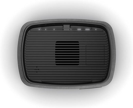 Stadler Form humidifier Karl, quiet powerful evaporator for humidifying rooms of up 1076 square feet, with 4 humidification levels and controllable via an app, black