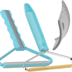 Carpet Rake,Lint Remover,Carpet Rake for Pet Hair Removal,Lint Brush,Lint Shaver for Carpets, Car Mat,Couch,Pet Bed,Furniture & Rug(3-Pack)