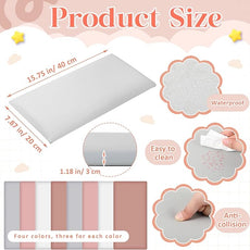 12 Pack Wall Padding for Playroom Peel and Stick Headboard 15.75