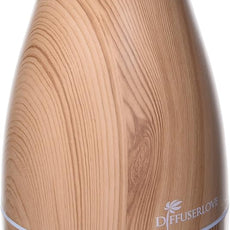 Diffuserlove Essential Oil Diffuser 200ML Aroma Diffuser Mist Humidifiers with 7 Color LED Lights, Auto Shut-Off Function for Bedroom Office Room House