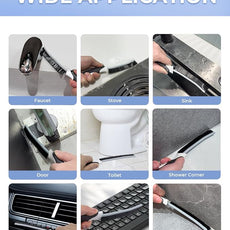 Crevice Cleaning Brushes, Scrub Brush for Hard to Reach Small Space, Home Essentials, Cleaning Supplies, Cleaning Tools for Household Use, Bathroom, Shower, Kitchen, Toilet, Window (3, Green)