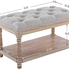 chairus Storage Bench 31.5