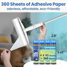 Large Lint Roller for Floors Carpet Furniture Bed – 9.45