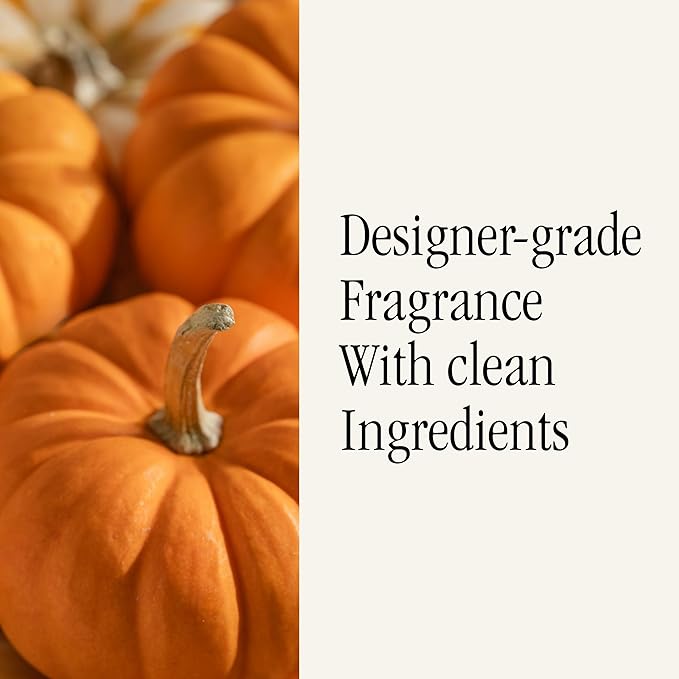 Pura & Homesick Home Scent Refill - Smart Air Diffuser - Up to 120-Hours of Luxury Fragrance per Refill - Home Essential - Clean & Safe Diffuser Fragrance - 2 Pack, Pumpkin Picking