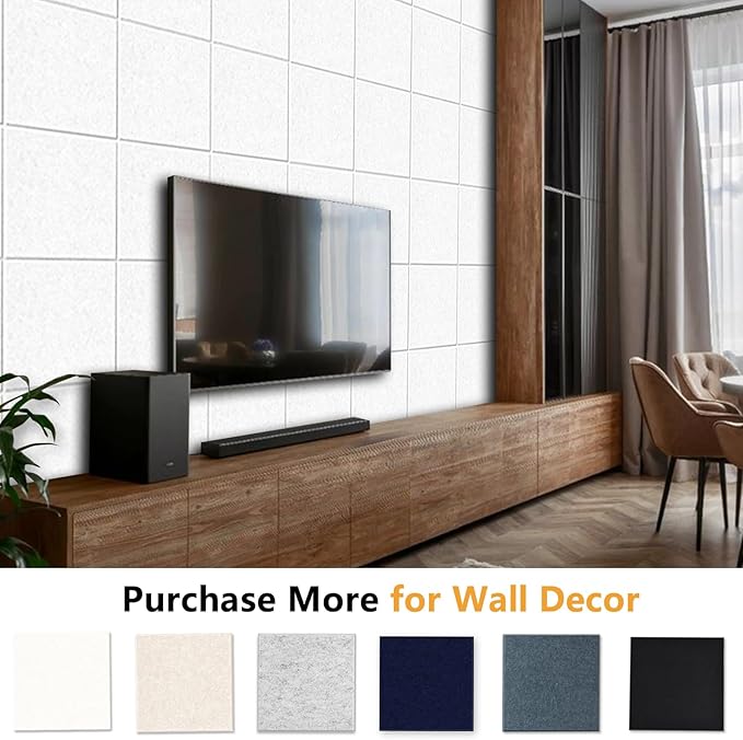 Large Cork Board Tiles for Wall with Push Pins, 36"x24" Bulletin Board Sets, Self-Adhesive Pin Board | Magrowill 6 Packs Felt Panels for Office Home Classroom Dorm