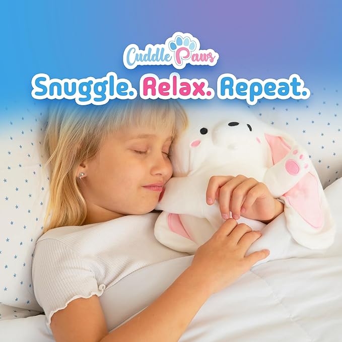 Big Bunny Plush Body Pillow for Kids | Long Stuffed Animal Cuddle Pillow | Soft Hugging Toy | Plushie Gift for Girls & Boys | Long Plush Body Pillow for Sleep & Comfort | Large, 47 Inches
