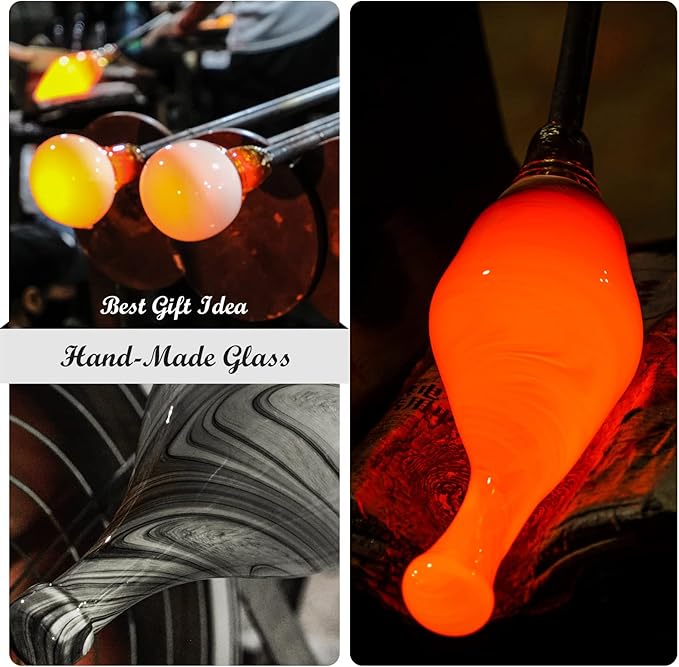 Porseme 100ml Essential Oil Diffuser Glass Color Changing Aroma Air Diffusers Aromatherapy Ultrasonic Cool Mist Humidifier 4 Running Hours Waterless Auto-Off for Sleeping, Yoga, Office, Spa (Ink)