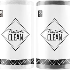 Fantasticlean Microfiber Cleaning Cloth Roll -150 Pack, Tear Away Microfiber Towels, 12