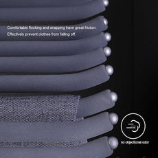 Pull Out Pants Rack16 Arms Steel Slid Pant Rack Pull Out Trousers Rack Pants Hanger Bar Clothes Organizers Load 35lbs Sizes L 13.77in, h 4.33 in w 24.8in