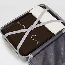 YOUDENOVA Hanging Closet Organizer, 6-Shelf Closet Hanging Storage Shelves, Brown