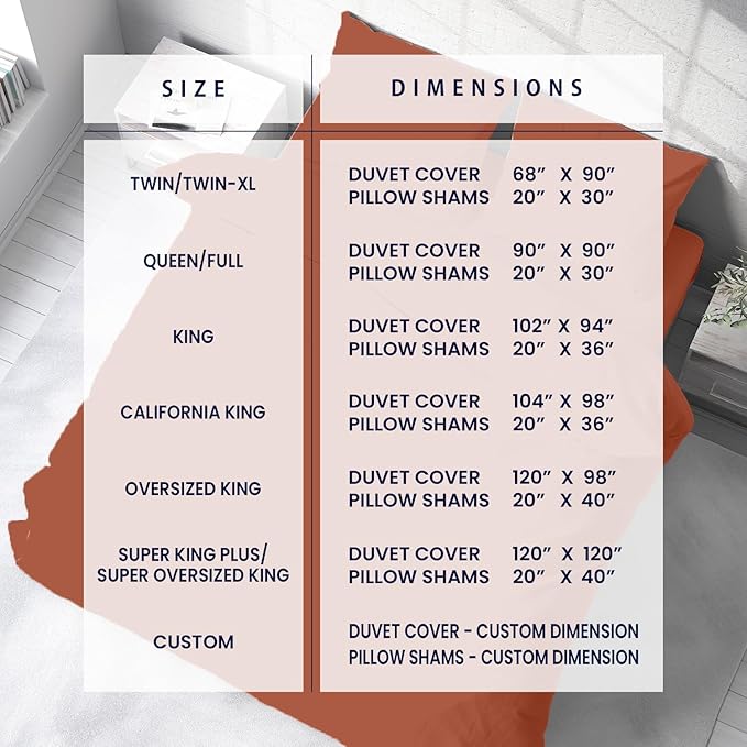 Kotton Culture 1 Pc California King Duvet Cover Only-100% Egyptian Cotton Sateen 600 Thread Count Ultra Soft Premium Durable Comforter Cover Zipper Closure & Corner Ties- (Burnt Orange, 104" X 98")