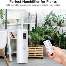 Humidifiers for Large Room Home Bedroom 2000 sq.ft. 17L/4.5Gal Large Humidifier with Extension Tube & 4 Speed Mist,Top Fill Wholehouse Humidifier with 360°Nozzle for Plant Office Commercial Greenhouse
