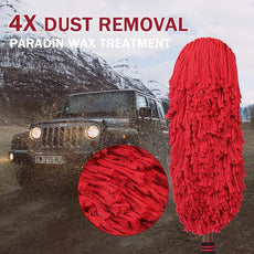 Car Duster Exterior Scratch Free-Stocking Stuffers Gifts for Men Women-Car Dust Brush with Extendable Telescoping Handle to Remove Dust Pollen,for Truck,and Motorcycle,Wax Cotton Hair
