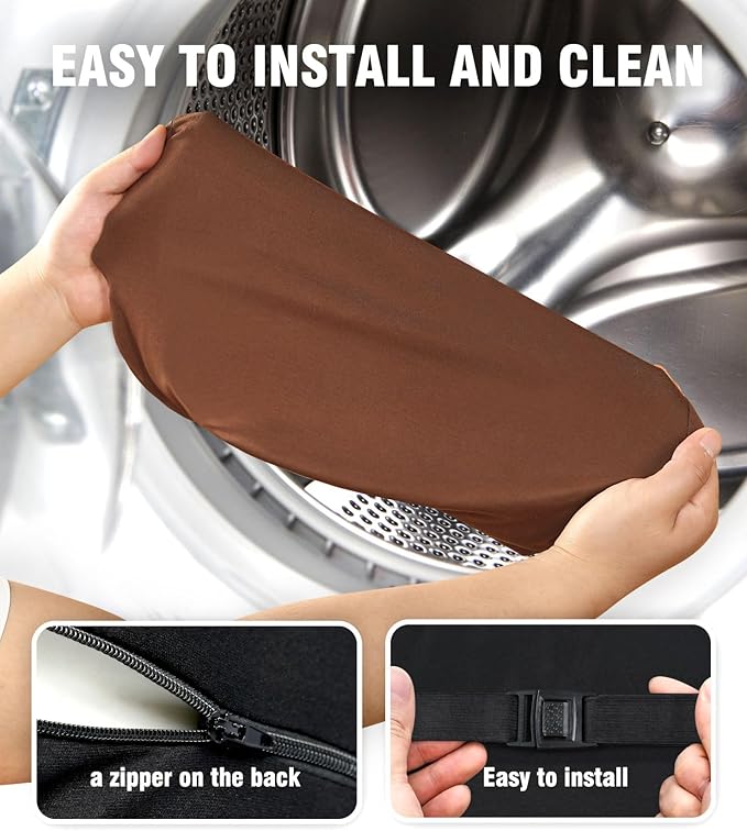 2025 New Car Headrest Pillow Set – The car Neck Pillow is as Soft as a Marshmallow, and The Lumbar Support Pillow for car can Soothe Lumbar Fatigue. Relieve Your Driving Tiredness. (Brown)