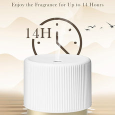 280ml Ceramic Essential Oil Diffuser,Ultrasonic Cool Mist Decorative Aromatherapy Diffuser with Auto Shut-Off,Quiet Operation,3 Timer Settings for Large Rooms,Home,Office,SPA,Yoga & Bedroom