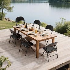 12 Pack Black Folding Chairs with Padded Cushion for Outside, Portable Stackable Commercial Metal Foldable Chairs with Steel Frame for Home Events Office Wedding Party, 350lbs Capacity