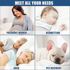 1 Pack Twin Size Waterproof Mattress Protector, Breathable Mattress Cover, Fitted Deep Pocket Mattress Pad Cover Stretches up to 21 Inches, Soft Noiseless Bed Cover