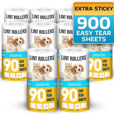 Lint Rollers 900 Sticky Sheets, 10 Spare Rollers,10 Pack of Refills Only. Pet Hair Remover for Clothes, Furniture, Couch, Carpet, Dog Hair Remover, Cat Hair Remover, Animal Fur, Fuzz