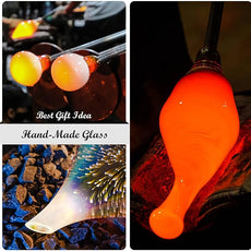 Porseme Essential Oil Diffuser 3D Glass Aromatherapy Ultrasonic Humidifier, Air Refresh Auto Shut-Off, Timer Setting, BPA Free for Home Hotel Yoga Leisure SPA Gift 100ml Last 4h