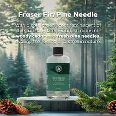 Aroma Country Fraser Fir Christmas Tree Diffuser Oil - Luxury Essential Oils for Diffuser Refill & Air Freshener Room Spray - Natural Home Fragrance, Pine Needle Scented Oil for Diffusers (8.5 Fl. oz)