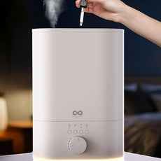 Everlasting Comfort 6L Humidifier Large Room, High Mist Output 60 HR Runtime Ultrasonic Top Fill Humidifiers for Bedroom, Easy to Use & Clean for Home, Baby Humidifier, Plants, Congestion, Indoor