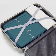 YOUDENOVA Hanging Closet Organizer, 6-Shelf Closet Hanging Storage Shelves, Green