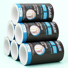 4 inch Extreme Stick Lint Roller Refills for Evercare PetLovers Value Pack of 6 Extra Sticky Pet Lint Roller Refills 90 Sheets per Roll - 540 Sheets Total (Inside Dia. 1 1/2 inch)