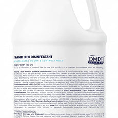 BRIOTECH Sanitizer Disinfectant Hypochlorous, Kill 99.99% of Viruses & Bacteria, Control Mold, Eliminate Odor, Gentle for Nursery & Play Rooms, Food Contact Surface Sanitizer, 1 Gallon Refill