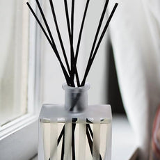 LOVSPA Reed Diffuser Set, Red Currant Scented Oil Diffuser with Sticks, Home Fragrance Accessories for Bathroom Shelf Decor, Aroma Diffusers for Home or Office Desk, USA Made