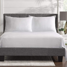 Pure Bamboo California King Sheets, Genuine 100% Organic Viscose Derived from Bamboo Bed Sheet Set, Soft & Cooling, Double Stitching, 2 Year Quality Promise (California King, Stripes)