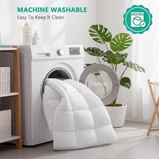 Full Mattress Topper - Extra Thick Mattress Pad Cover - Pillow Top with Soft Breathable Spiral Fiber Filling, 8-21 Inch Deep Pocket, Cooling, White