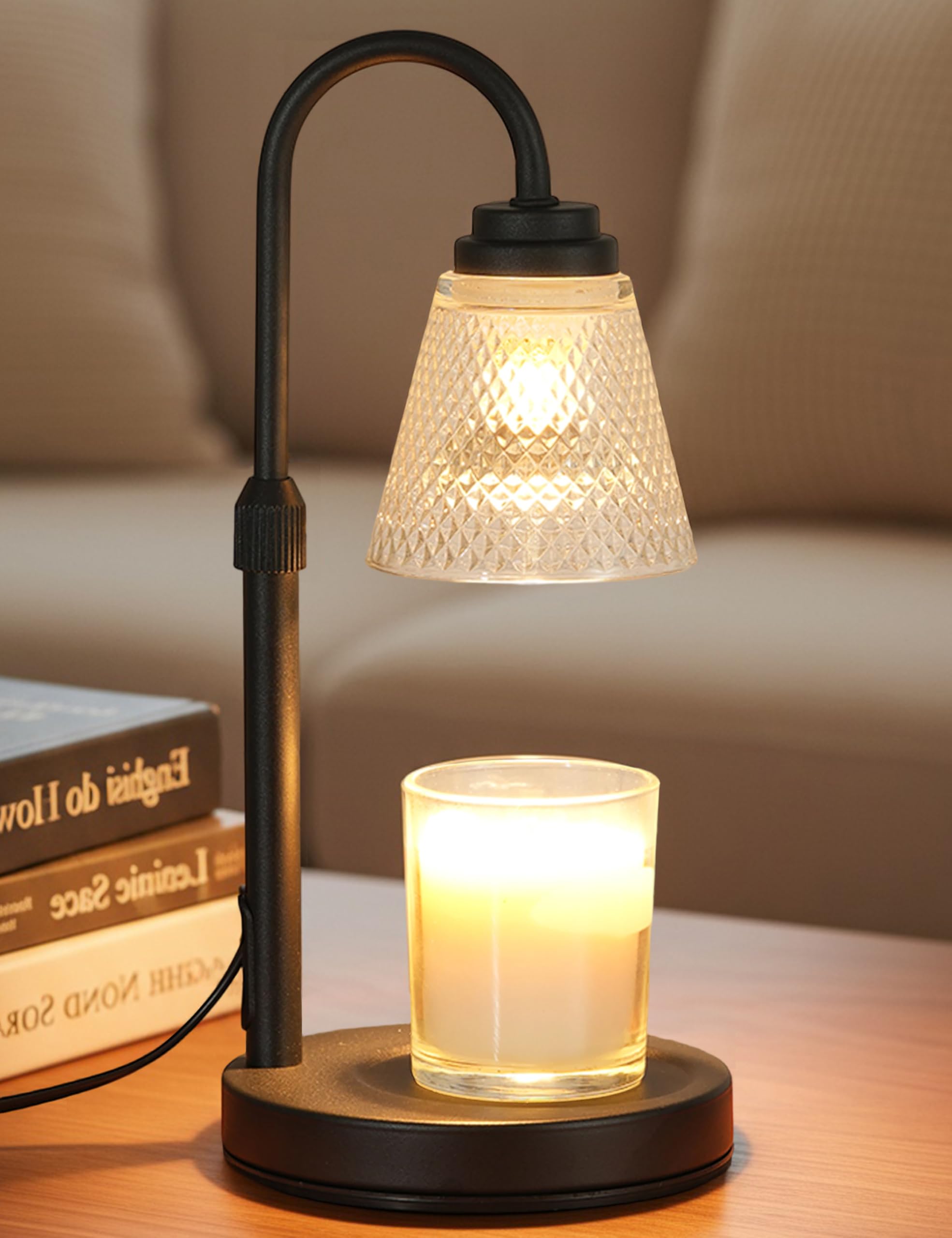 Candle Warmer Lamp with Timer Dimmer, Birthday Gifts for Mom Women Friend Sister, House Warming Gifts, Wax Melt Warmer, Office Apartment Dorm Room Home Decor Dormly