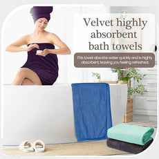 VitalCozy Set of 6 Large Bath Towels for Bathroom 28 x 55 Inches Soft Absorbent Shower Towels Bulk for Daily Use Gym Beach Pool Hotel(Fresh Color)