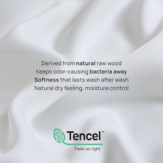 King Size Sheets Set 100% Tencel Lyocell | Deep Soft, Silky Full Sheets of Cooling Bed Sheets for Hot Sleepers | Hotel Collection Style Luxury Bedding | Frost