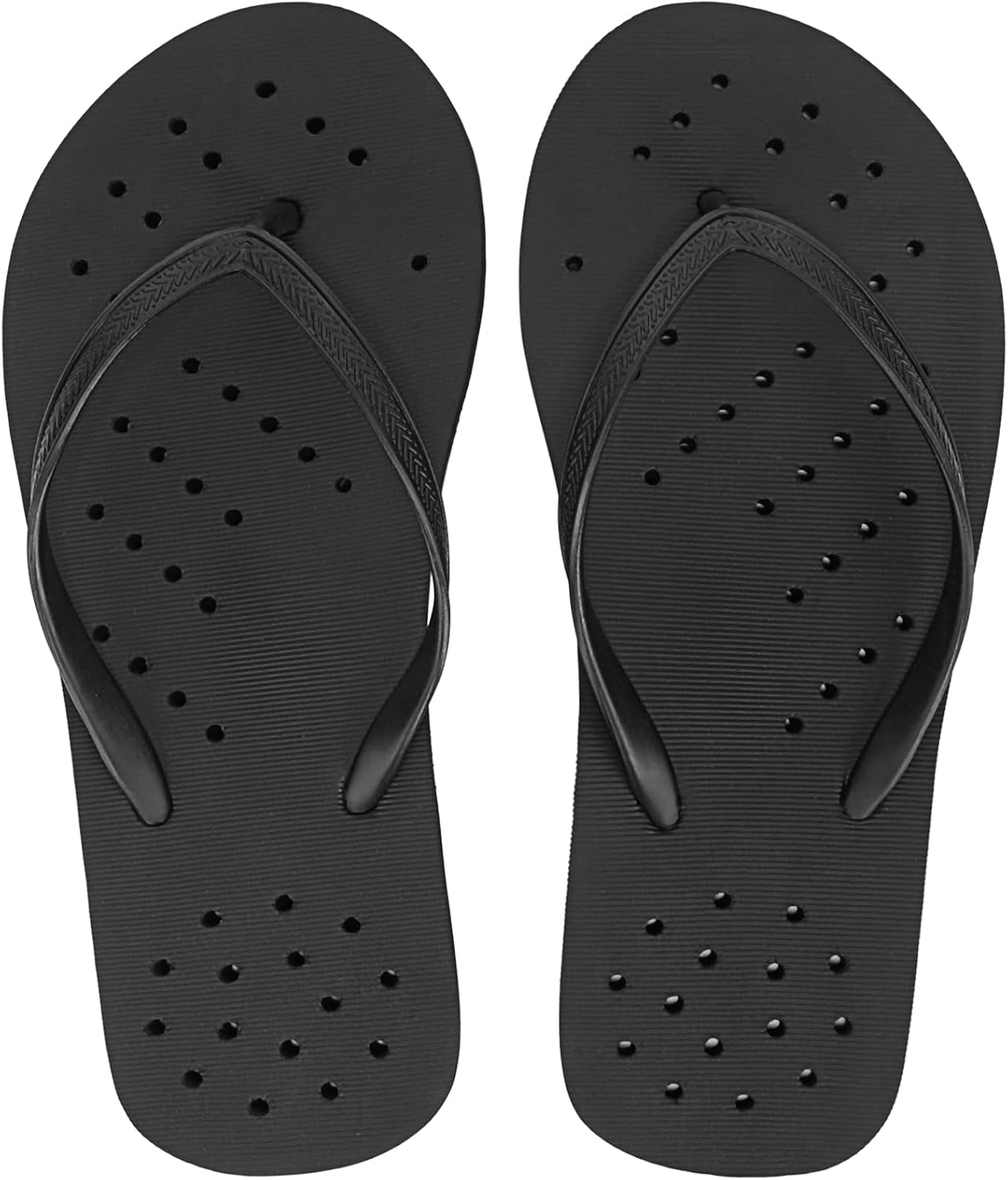 STQ Shower Shoes Women Quickly Dry Arch Support Flip Flops Non Slip Beach Pool Dorm Thong Sandals with Drain Holes