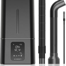 AC Infinity CLOUDFORGE T7, Plant Humidifier 15L with VPD Humidity Controls, 10-Level Precision Vaporizer, Extendable Hose, Targeting Pipe, and No-Leak Seal for Grow Tents