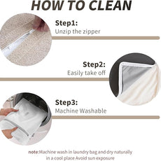 Cloud Couch Modular Sectional Sofa with 2 Storage Ottomans,160.6