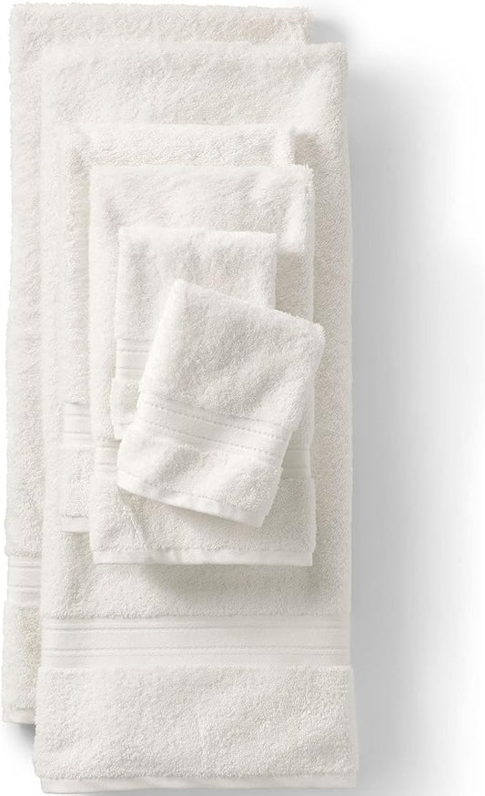 Lands' End Supima Towel Ivory Bath- Bath Sheet