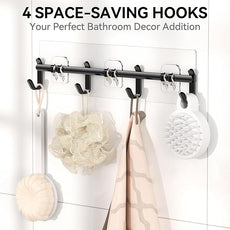 YASONIC Shower Caddy, Rustproof Shower Shelves for Inside shower, No Drilling Bathroom Organizers and Storage, 6 Pack Large Capacity Bathroom Caddy for Kitchen & Home Decor-XXL Size