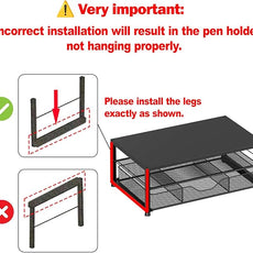 OPNICE Desk Organizer and Accessories, 2-Tier Computer Monitor Stand with Drawer and 2 Pen Holders, Laptop Stand, Office Desk Accessories for Office Supplies, Carmine Rose