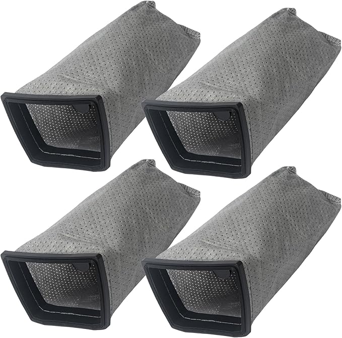 HEPA Cloth Filter Bags Replacement for Hoover Porta Power Swingette S1015 S1029 CH30000 Commercial Canister Vacuum Cleaner Bag, Replace 43662023 (4 Pack)