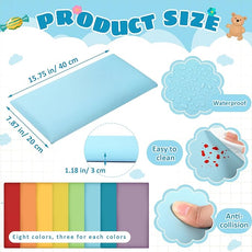 8 Pack Wall Padding for Playroom Peel and Stick Headboard 15.75
