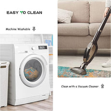 Lahome Modern Abstract Runner Rug - 2x4.3 Washable Hallway Rug Runner Soft Bathroom Mat, Non Slip Indoor Throw Carpet Runner for Bedside Camper Basement Laundry Room Front Door, Rosy Clouds