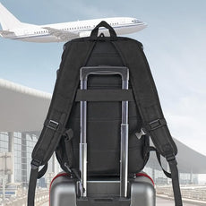 WOLT Laptop Backpack with USB Charging Port Fits Up to 17 Inch Laptop, College Backpack for Men Women, Computer Business Bookbag, Black