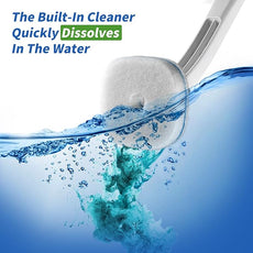 oshang 28 Count Toilet Brush Refills, Toilet Refill Pads, Disposable Toilet Brush Heads for Bathroom Cleaning