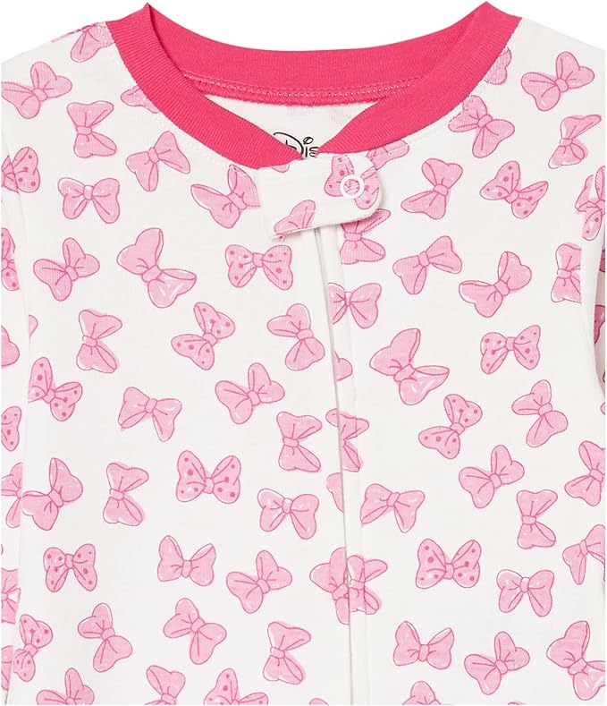 Amazon Essentials Disney Baby Girls' Snug-Fit Cotton Pajamas