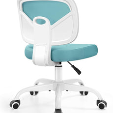 Primy Kids Desk Chair, Pink Study Chair for Boys Girls with Height Adjustable, Swivel Mesh Task Student Chairs for 4-12, Growing Teen Office Chair for Home/School/Office (Teal)