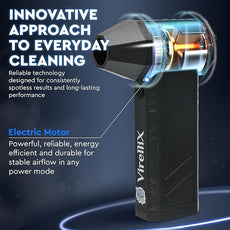 Powerful Electric Air Duster for PC - Turbojet 150000 RPM Air Blaster for Car Detailing - Rechargeable Air Duster for Electronics - for PS5 Dust Cleaner Handheld Blower Cordless - Soplador De Aire