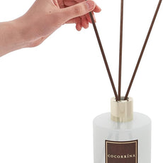 Cocorrína Reed Diffuser Sets - Coffee & Chocolate Scented Diffuser with Sticks Home Fragrance Reed Diffuser for Bathroom Shelf Decor