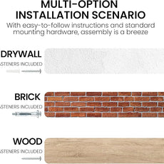 Fun Memories Floating Shelves for Wall, 48